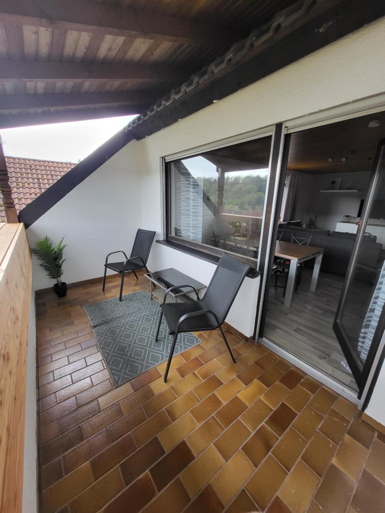Ferienwohnung Weitblick Uninah ホンブルク エクステリア 写真