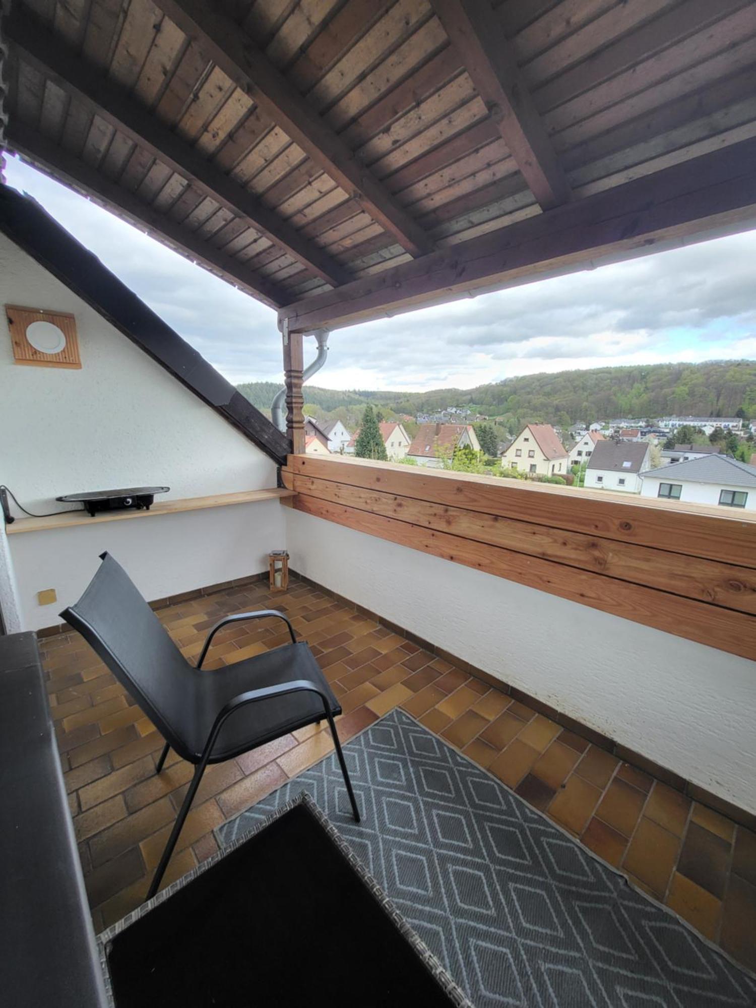 Ferienwohnung Weitblick Uninah ホンブルク エクステリア 写真